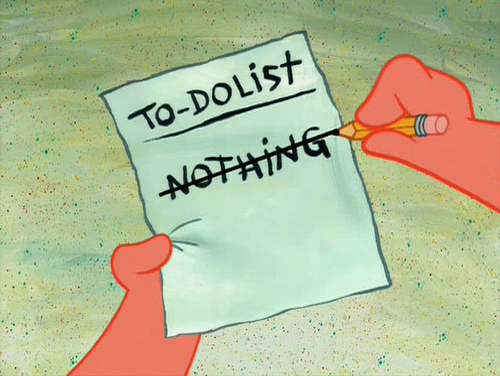 To do list