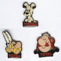 Les Pin's Astérix