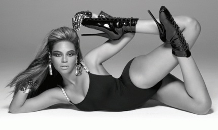 Beyoncé en tenue de Single Ladies