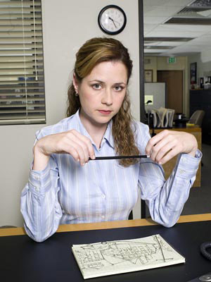 Jenna Fisher aka Pam Beesly dans The Office