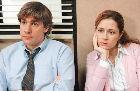 Pam et Jim de The Office