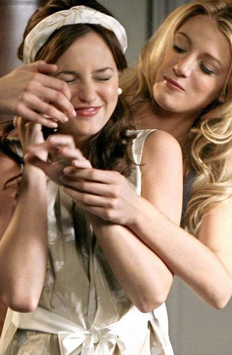 Blair et Serena dans Gossip girl