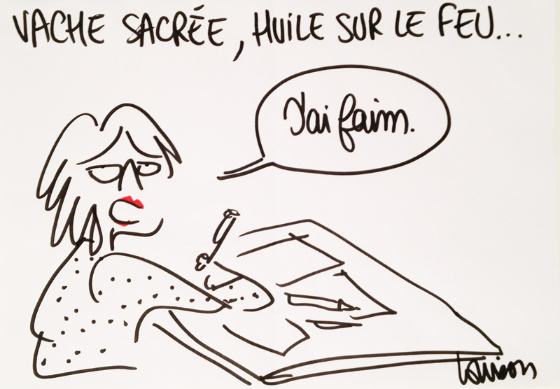 Louison, dessinatrice de presse