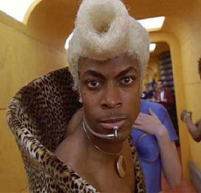 Ruby Rhod est green dans le 5ème élément