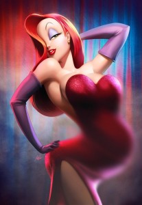 Jessica Rabbit enceinte