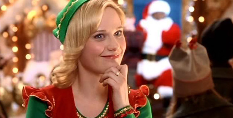 Zooey Deschanel déguisée en lutin dans Elf