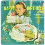 Vinyl Happy birthday