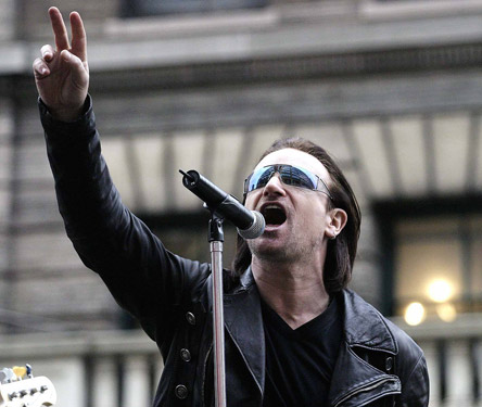 Bono en concert