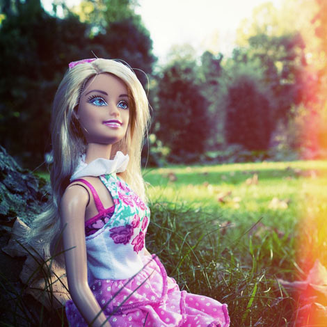 Barbie se prend en photo