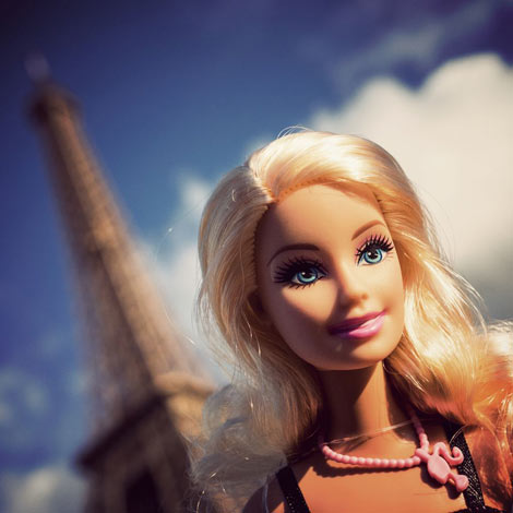 Barbie en vacances à Paris