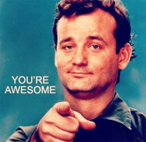 You're awesome