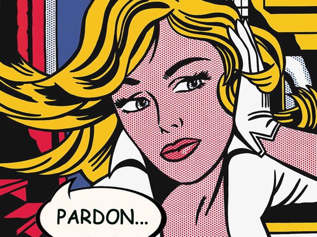 Roy Lichtenstein détourné