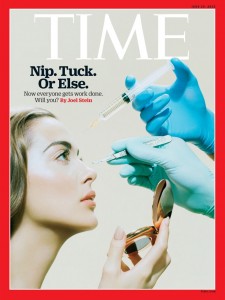 Couverture du Time magazine sur la chirurgie esthétique