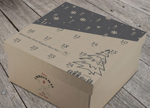 Le calendrier de l'avent Belgian beer box