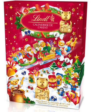 Le calendrier de l'avent Lindt