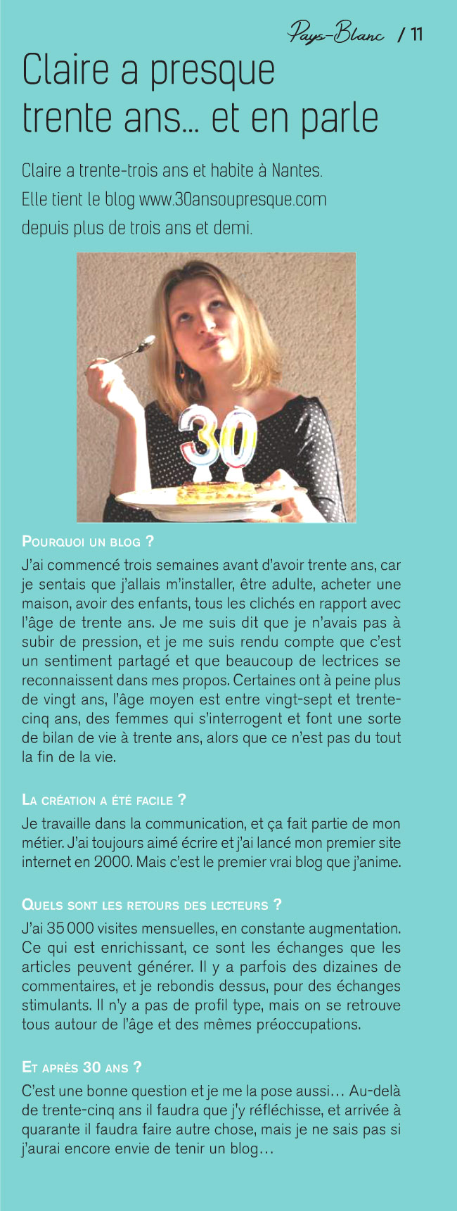 Revue de presse du blog nantais 30ansoupresque.com
