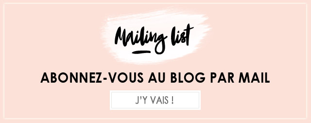 Mailing list du blog 30 ans ou presque