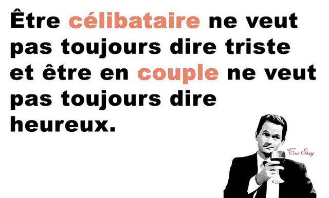 Humour célibat et célibataire