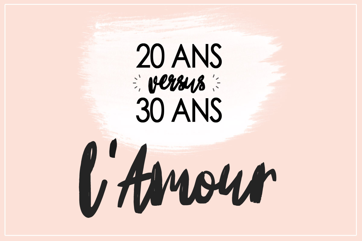 20 ans versus 30 ans : la comparaison