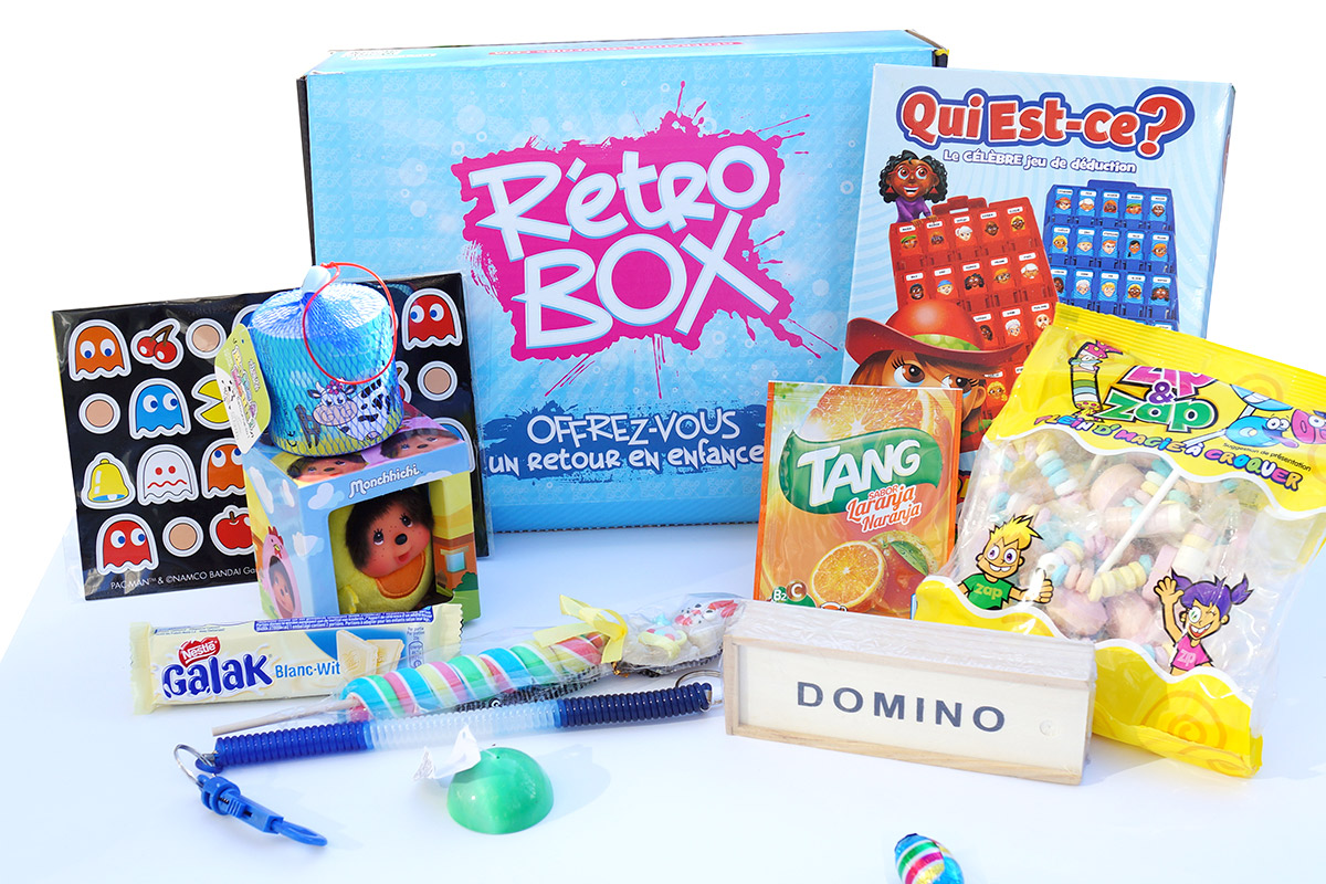 Rétro box : la box des nostalgiques des années 80-90
