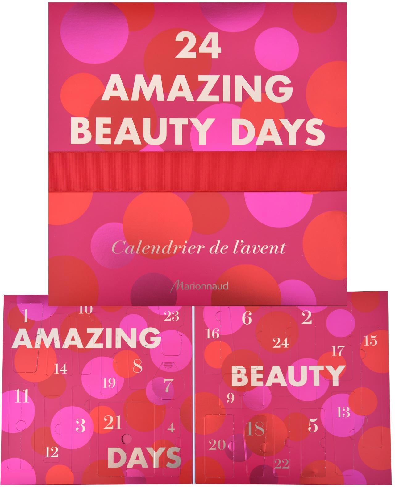 Calendrier de l’avent beauté 2017 pour adulte : Marionnaud 24 amazing days