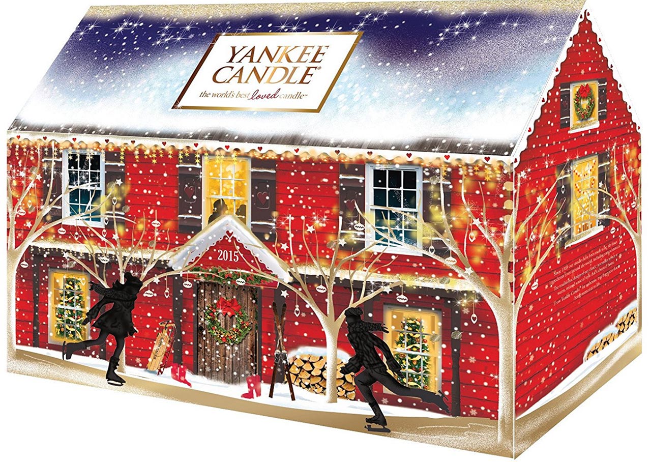 Calendrier de l’avent bougies 2017 pour adulte : Yankee Candle