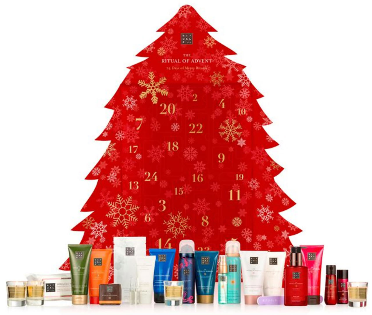 Calendrier de l'avent pour adulte Rituals 2018, un calendrier plein de cadeaux beauté